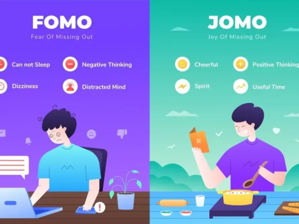 FOMO dan JOMO: Memahami Kecemasan Era Digital dan Menemukan Kedamaian di Tengah Kebisingan