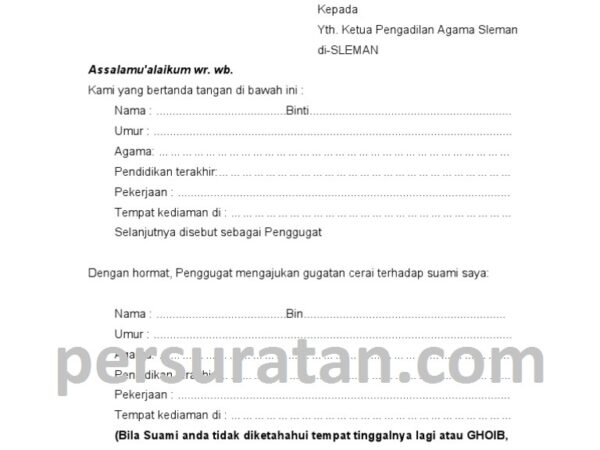 Menggugat Cerai Suami: Panduan Lengkap bagi Istri Mengurus Surat Cerai di Indonesia