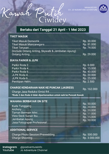 Mengungkap Seluk-beluk Harga Tiket Masuk Kawah Putih: Sebuah Analisis Mendalam